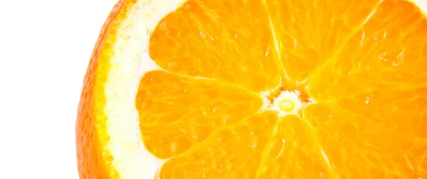 Mûr orange fraîche bannière nourriture fruit fond — Photo