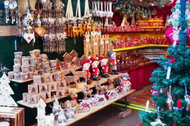 Avrupa Noel pazarı durak ile farklı hediyeler