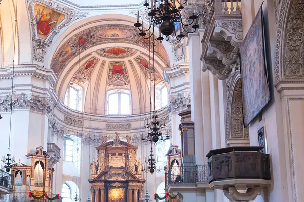 Áustria, Cúpula da Catedral de Salzburgo — Fotografia de Stock