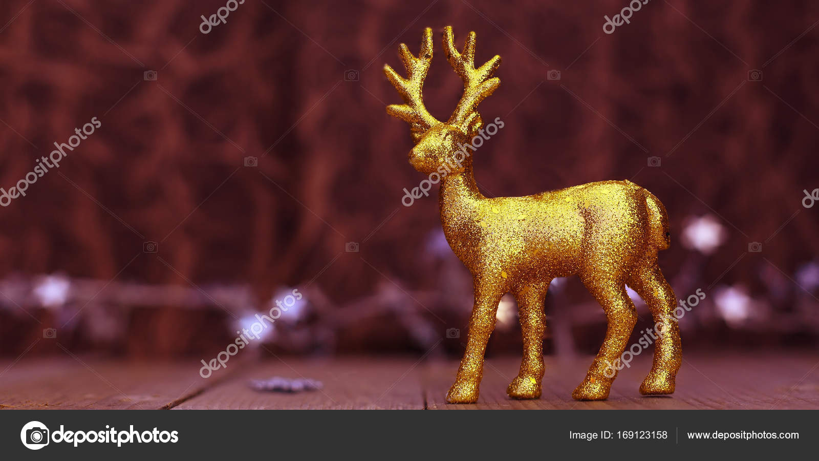 Kerst Rendier achtergrond met verlichting — Stockfoto © Kisa_Markiza ... Kerst Rendier achtergrond met verlichting — Stockfoto © Kisa_Markiza ...