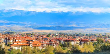 Bansko şehir panoraması, Bulgaristan