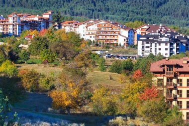 Bansko sonbahar panorama, Bulgaristan