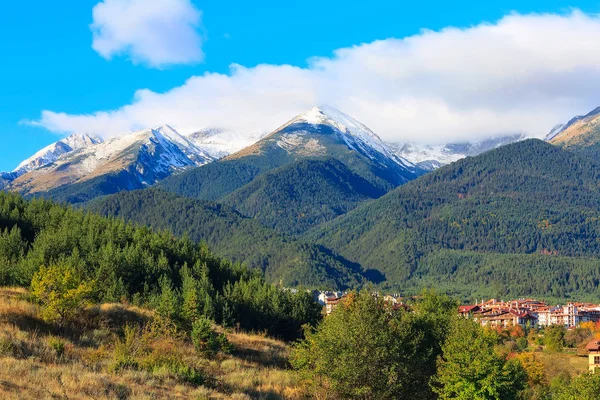 Bansko ve Pirin dağları manzara, Bulgaristan