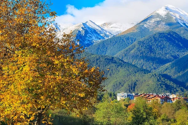 Bansko ve Pirin dağları manzara, Bulgaristan