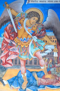 Rila Manastırı, Bulgaristan, duvar resmi