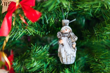 Noel ağacı kardan adam dekorasyon