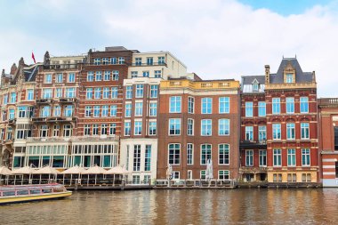 Geleneksel evleri Amsterdam, Hollanda