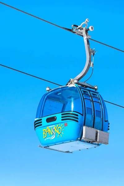 Bansko cable car cabin, Bulgaria — Stock Photo, Image