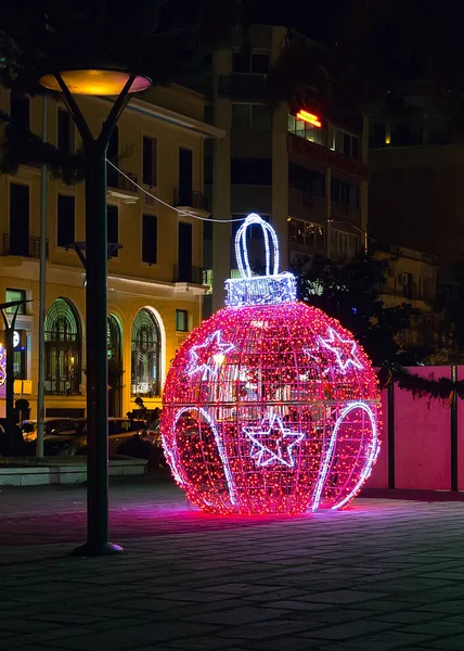 Decoração de mercado Natal — Fotografia de Stock