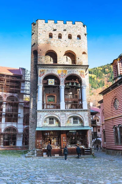 Monasterio de Rila, campanario de Bulgaria — Foto de Stock