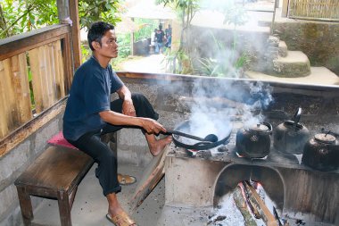 Endonezya adam kahve Kopi Luwak kavurma