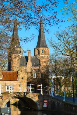 Oostpoort veya Doğu kapısı, Delft, Hollanda