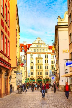 Sokak Görünümü'nde Münih, Almanya