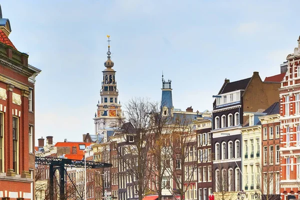 Westerkerk Torre della Chiesa di Amsterdam, Olanda — Foto Stock