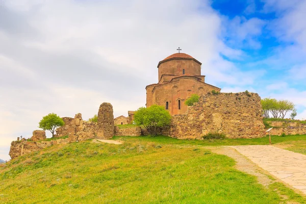 Biara Ortodoks Jvari Mtskheta, Georgia — Stok Foto