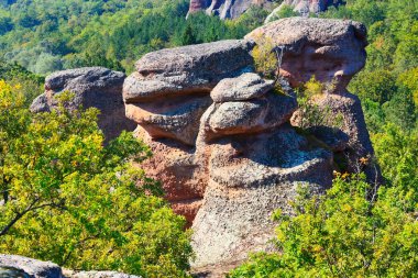Cliff numara yakın hazır, Belogradchik, Bulgaristan