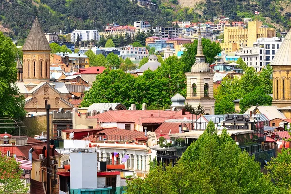 Città vecchia di Tbilisi, Repubblica di Georgia — Foto Stock
