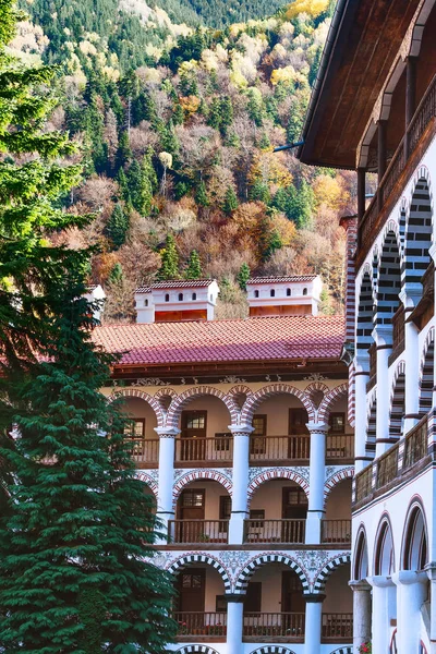 Rilský klášter, Bulharsko — Stock fotografie