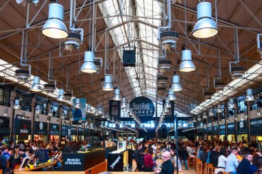 Portekiz, Lizbon 'da gıda pazarı Mercado da Ribeira