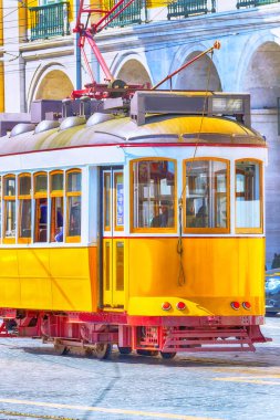 Lizbon, Portekiz sarı tramvay