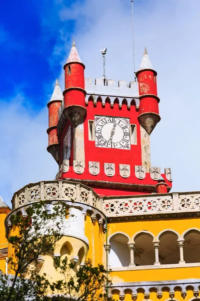 Sintra, Portugal punto de referencia, Palacio de Pena — Foto de Stock