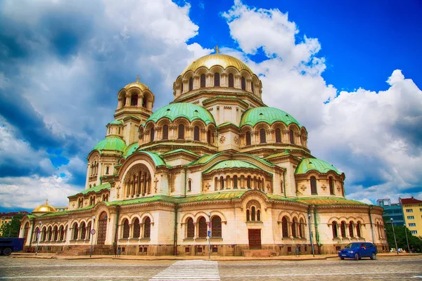 Cattedrale di St. Alexander Nevski a Sofia, Bulgaria — Foto Stock