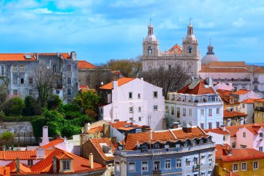 Lizbon, Portekiz görünümü Estrela Bazilikası ile