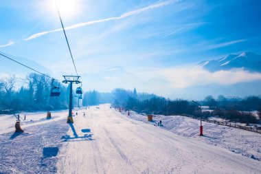 Bansko, Bulgaristan, teleferik teleferik Kayak
