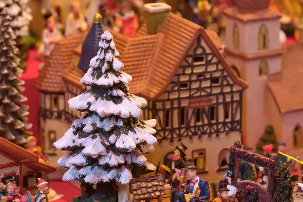 Europese Kerstmarkt kraam, Duitsland — Stockfoto