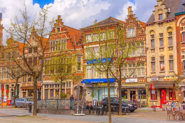 Centro di Gand, Belgio — Foto Stock