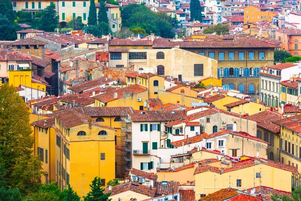 City view with old houses in Florence, Italy — Stock Photo, Image