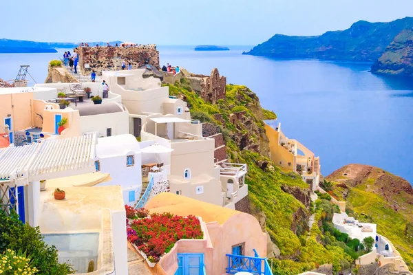 Oia Village in Santorini island in Greece — Stock Photo, Image