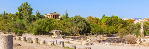 Ruínas de Ágora de Atenas, Grécia — Fotografia de Stock