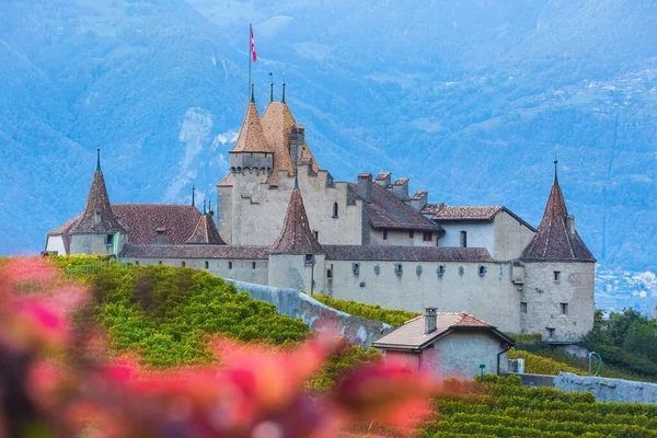 Chateau dAigle in canton Vaud, Switzerland — Stock Photo, Image