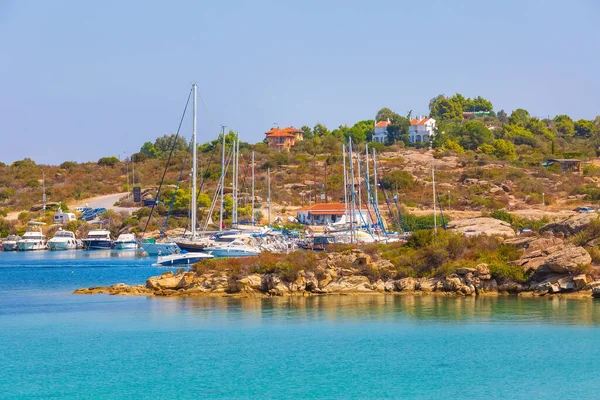 Marina Bay auf Chalkidiki, Griechenland — Stockfoto