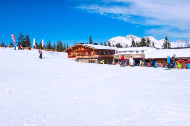 Saalbach-Hinterglemm, Avusturya kayak pisti