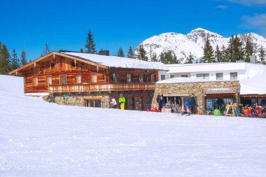 Saalbach-Hinterglemm, Avusturya kayak pisti