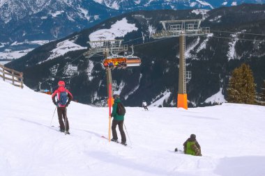 Saalbach-Hinterglemm, Avusturya kayak yamacı