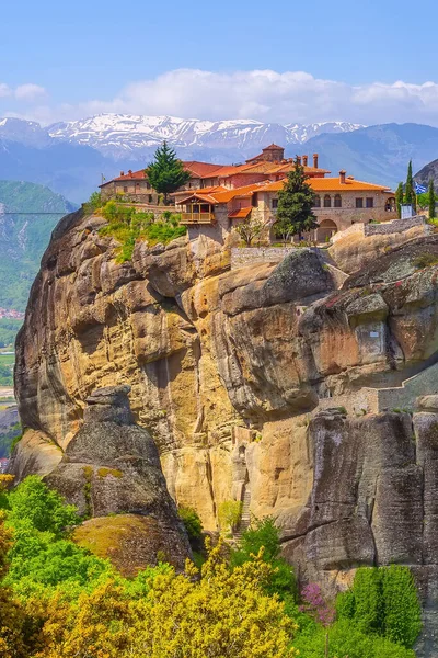 Mosteiro de Agios Stefanos, Meteora, Grécia — Fotografia de Stock