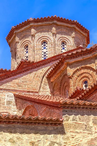 Vista Parcial Iglesia Gran Monasterio Meteorones Kalambaka Trikkala Grecia —  Fotos de Stock