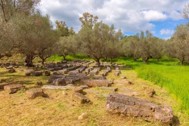 Antik Sparta harabeleri, Mora, Yunanistan