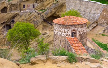 Georgia 'daki Manastır David Gareji
