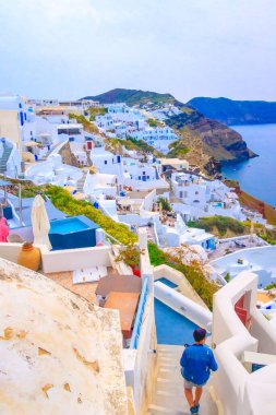 Yunanistan 'daki Santorini Adası