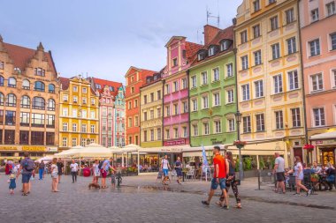 Wroclaw, Polonya Market Meydanı'nda