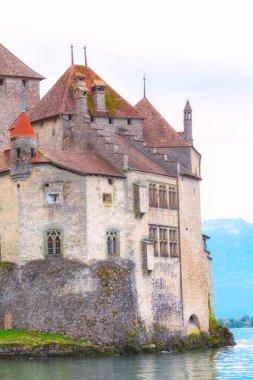 Montreux, İsviçre Chillon Şatosu