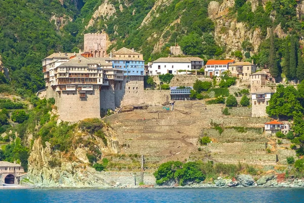 Agia Grigoriou kloster, Mount Athos, Grekland — Stockfoto