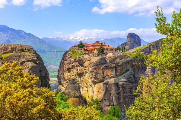 Mosteiro de Agios Stefanos, Meteora, Grécia — Fotografia de Stock