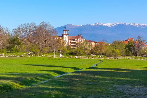 Våren i Bansko, Bulgarien — Stockfoto