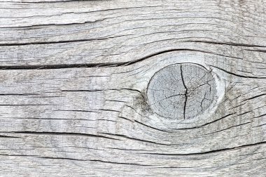 Düğümlü eski kırık ahşap