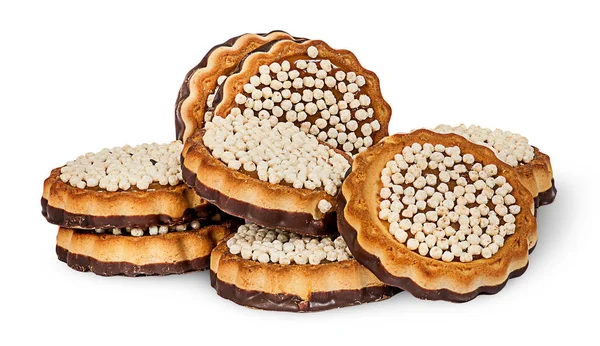 Montón de galletas de chocolate —  Fotos de Stock